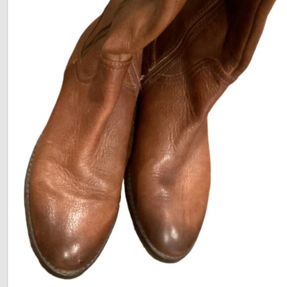 EUC Arturo Chiang Earlene Tall Brown Riding Boots Sz 6.5M #170L - Picture 3 of 10